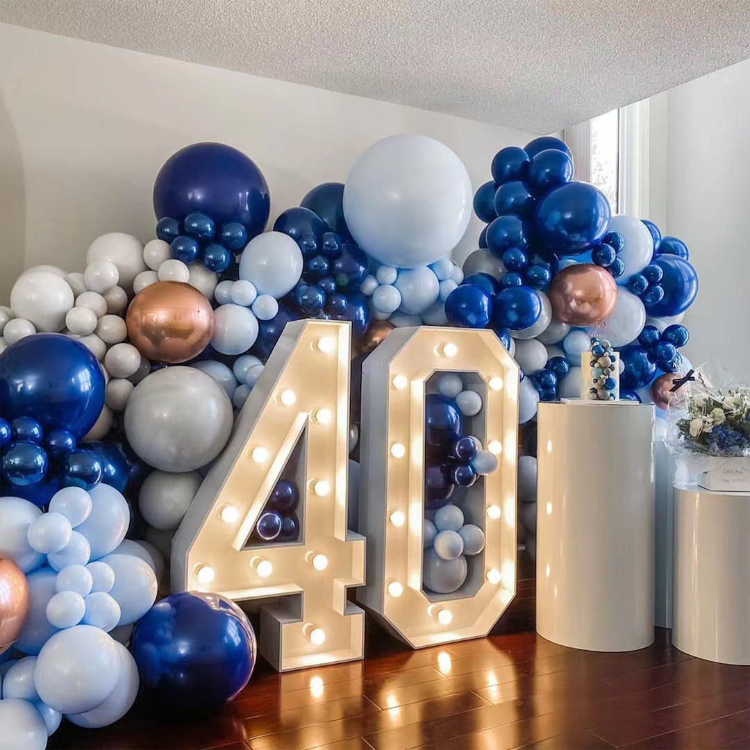 Light-Up Marquee Numbers and Letters