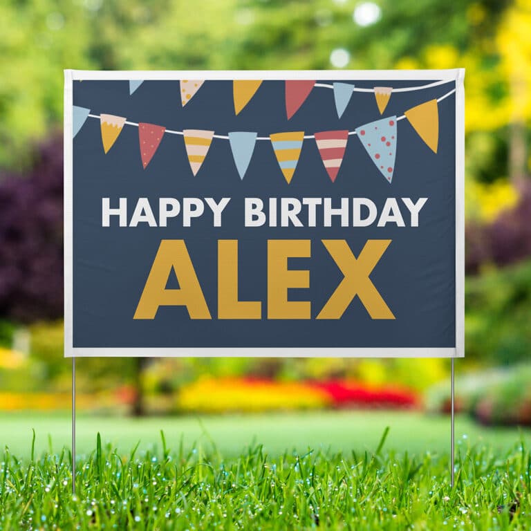 Custom Yard Sign