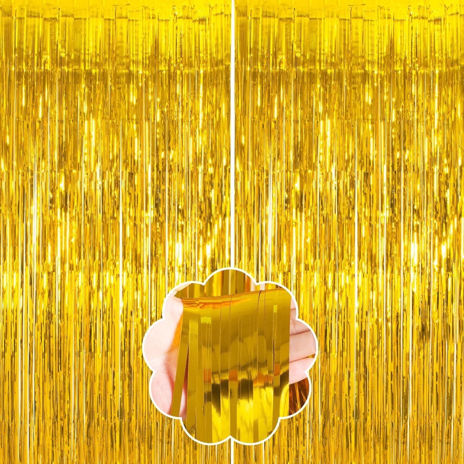 Foil Fringe Curtain Backdrops